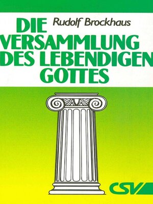 cover image of Die Versammlung des lebendigen Gottes